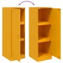 Aparador de acero amarillo mostaza 34,5x39x107 cm de vidaXL, Aparadores - Ref: Foro24-841706, Precio: 93,91 €, Descuento: %