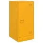 Aparador de acero amarillo mostaza 34,5x39x73 cm de vidaXL, Aparadores - Ref: Foro24-841712, Precio: 62,24 €, Descuento: %