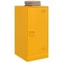 Aparador de acero amarillo mostaza 34,5x39x73 cm de vidaXL, Aparadores - Ref: Foro24-841712, Precio: 62,24 €, Descuento: %
