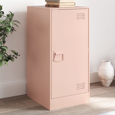 Aparador de acero rosa 34,5x39x73 cm de vidaXL, Aparadores - Ref: Foro24-841710, Precio: 69,90 €