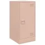 Aparador de acero rosa 34,5x39x73 cm de vidaXL, Aparadores - Ref: Foro24-841710, Precio: 69,19 €, Descuento: %