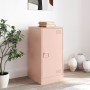 Aparador de acero rosa 34,5x39x73 cm de vidaXL, Aparadores - Ref: Foro24-841710, Precio: 69,90 €