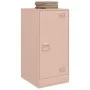Aparador de acero rosa 34,5x39x73 cm de vidaXL, Aparadores - Ref: Foro24-841710, Precio: 69,19 €, Descuento: %
