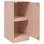 Aparador de acero rosa 34,5x39x73 cm de vidaXL, Aparadores - Ref: Foro24-841710, Precio: 69,19 €, Descuento: %