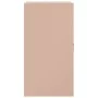 Aparador de acero rosa 34,5x39x73 cm de vidaXL, Aparadores - Ref: Foro24-841710, Precio: 69,19 €, Descuento: %