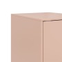Rosafarbenes Sideboard aus Stahl, 34,5 x 39 x 73 cm von vidaXL, Sideboards - Ref: Foro24-841710, Preis: 69,95 €, Rabatt: %