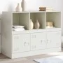 White steel sideboard 99x39x73 cm by vidaXL, Sideboards - Ref: Foro24-841792, Price: 140,65 €, Discount: %