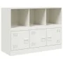 White steel sideboard 99x39x73 cm by vidaXL, Sideboards - Ref: Foro24-841792, Price: 140,65 €, Discount: %