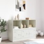 Weißes Sideboard aus Stahl, 99 x 39 x 73 cm von vidaXL, Sideboards - Ref: Foro24-841792, Preis: 142,38 €, Rabatt: %