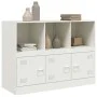 White steel sideboard 99x39x73 cm by vidaXL, Sideboards - Ref: Foro24-841792, Price: 140,65 €, Discount: %