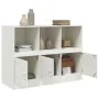 White steel sideboard 99x39x73 cm by vidaXL, Sideboards - Ref: Foro24-841792, Price: 140,65 €, Discount: %
