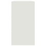 Aparador de acero blanco 99x39x73 cm de vidaXL, Aparadores - Ref: Foro24-841792, Precio: 142,31 €, Descuento: %