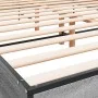 Sonoma gray metal engineered wood bed frame 140x190 cm by vidaXL, Beds and slatted bases - Ref: Foro24-3280035, Price: 152,40...