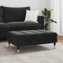 Fußhocker aus schwarzem Samt, 77 x 55 x 31 cm von vidaXL, Osmanen - Ref: Foro24-4007396, Preis: 86,38 €, Rabatt: %