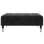 Fußhocker aus schwarzem Samt, 77 x 55 x 31 cm von vidaXL, Osmanen - Ref: Foro24-4007396, Preis: 86,38 €, Rabatt: %