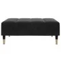 Reposapiés de terciopelo negro 77x55x31 cm de vidaXL, Otomanas - Ref: Foro24-4007396, Precio: 73,89 €, Descuento: %