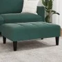 Fußhocker aus dunkelgrünem Samt, 77 x 55 x 31 cm von vidaXL, Osmanen - Ref: Foro24-4007368, Preis: 69,74 €, Rabatt: %