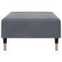 Dunkelgrauer Samt-Fußhocker 77x55x31 cm von vidaXL, Osmanen - Ref: Foro24-4007394, Preis: 78,90 €, Rabatt: %
