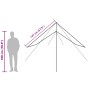 Lona de camping impermeable verde 360x294 cm de vidaXL, Tiendas de campaña - Ref: Foro24-94658, Precio: 40,34 €, Descuento: %