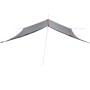 Lona de camping impermeable gris y naranja 500x294 cm de vidaXL, Tiendas de campaña - Ref: Foro24-94672, Precio: 51,10 €, Des...