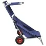 Portable and foldable blue beach cart with wheels by vidaXL, Cars and islands - Ref: Foro24-90446, Price: 79,18 €, Discount: %