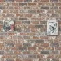3D wall panel brick design 11 pcs EPS dark brown gray by vidaXL, Wall covering - Ref: Foro24-147196, Price: 166,69 €, Discoun...