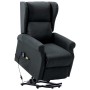 Massage chair with lifting system dark gray fabric by vidaXL, Electric massage chairs - Ref: Foro24-289741, Price: 359,56 €, ...