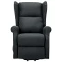 Massagesessel mit Hebesystem aus dunkelgrauem Stoff von vidaXL, Elektrische Massagesessel - Ref: Foro24-289741, Preis: 348,60...