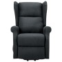 Sillón de masaje con sistema de elevación tela gris oscuro de vidaXL, Sillones de masaje eléctricos - Ref: Foro24-289741, Pre...