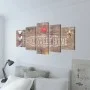 Dekoratives Leinwand-Set für die Wand Home sweet home 200x100cm von vidaXL, Poster, Drucke und visuelle Kunst - Ref: Foro24-2...
