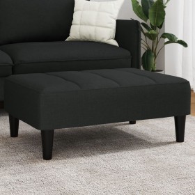 Reposapiés de terciopelo negro 77x55x31 cm by vidaXL, Ottomans - Ref: Foro24-4007369, Price: 67,51 €, Discount: %