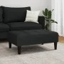 Samt-Schemel in Schwarz 77x55x31 cm von vidaXL, Osmanen - Ref: Foro24-4007369, Preis: 66,59 €, Rabatt: %
