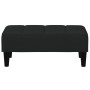 Reposapiés de terciopelo negro 77x55x31 cm by vidaXL, Ottomans - Ref: Foro24-4007369, Price: 67,51 €, Discount: %