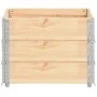Pallet box collars 3 pcs solid pine wood 60x80 cm by vidaXL, Loading platforms and pallets - Ref: Foro24-310049, Price: 126,7...