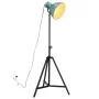 Lámpara de pie azul desgastado 25 W E27 61x61x90/150 cm by vidaXL, Lamps - Ref: Foro24-371867, Price: 82,45 €, Discount: %