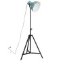 Lámpara de pie azul desgastado 25 W E27 61x61x90/150 cm by vidaXL, Lamps - Ref: Foro24-371867, Price: 78,80 €, Discount: %