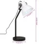 Schreibtischlampe weiß 25 W E27 17x17x60 cm von vidaXL, Lampen - Ref: Foro24-371886, Preis: 38,91 €, Rabatt: %