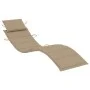 Sun loungers 2 units with table and cushions solid acacia wood by vidaXL, Loungers - Ref: Foro24-3077379, Price: 365,11 €, Di...