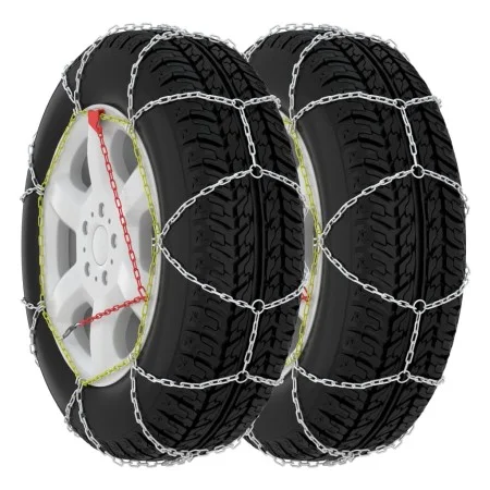 Snow chains for car wheels 2 units 9 mm KN70 by vidaXL, Motor Vehicle Tire Accessories - Ref: Foro24-210600, Price: 26,26 €, ...