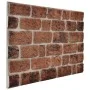 3D Wall Panels Brick Design 11 pcs EPS Dark Brown by vidaXL, Wall covering - Ref: Foro24-147197, Price: 190,83 €, Discount: %