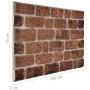 3D Wall Panels Brick Design 11 pcs EPS Dark Brown by vidaXL, Wall covering - Ref: Foro24-147197, Price: 190,83 €, Discount: %