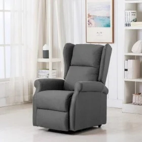 Massage chair with lifting system light gray fabric by vidaXL, Electric massage chairs - Ref: Foro24-289740, Price: 347,62 €,...