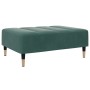Samt-Dunkelgrün Fußstütze 77x55x31 cm von vidaXL, Osmanen - Ref: Foro24-4007395, Preis: 80,05 €, Rabatt: %