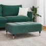 Samt-Dunkelgrün Fußstütze 77x55x31 cm von vidaXL, Osmanen - Ref: Foro24-4007395, Preis: 80,05 €, Rabatt: %