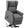 Massage chair with lifting system light gray fabric by vidaXL, Electric massage chairs - Ref: Foro24-289740, Price: 364,31 €,...