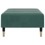 Samt-Dunkelgrün Fußstütze 77x55x31 cm von vidaXL, Osmanen - Ref: Foro24-4007395, Preis: 78,90 €, Rabatt: %