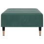 Samt-Dunkelgrün Fußstütze 77x55x31 cm von vidaXL, Osmanen - Ref: Foro24-4007395, Preis: 80,05 €, Rabatt: %