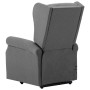 Massagesessel mit Hebesystem aus hellgrauem Stoff von vidaXL, Elektrische Massagesessel - Ref: Foro24-289740, Preis: 375,87 €...