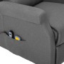 Massagesessel mit Hebesystem aus hellgrauem Stoff von vidaXL, Elektrische Massagesessel - Ref: Foro24-289740, Preis: 375,87 €...