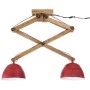 Lámpara de techo rojo desgastado 25 W E27 29x18x85 cm by vidaXL, Lamps - Ref: Foro24-371934, Price: 107,79 €, Discount: %